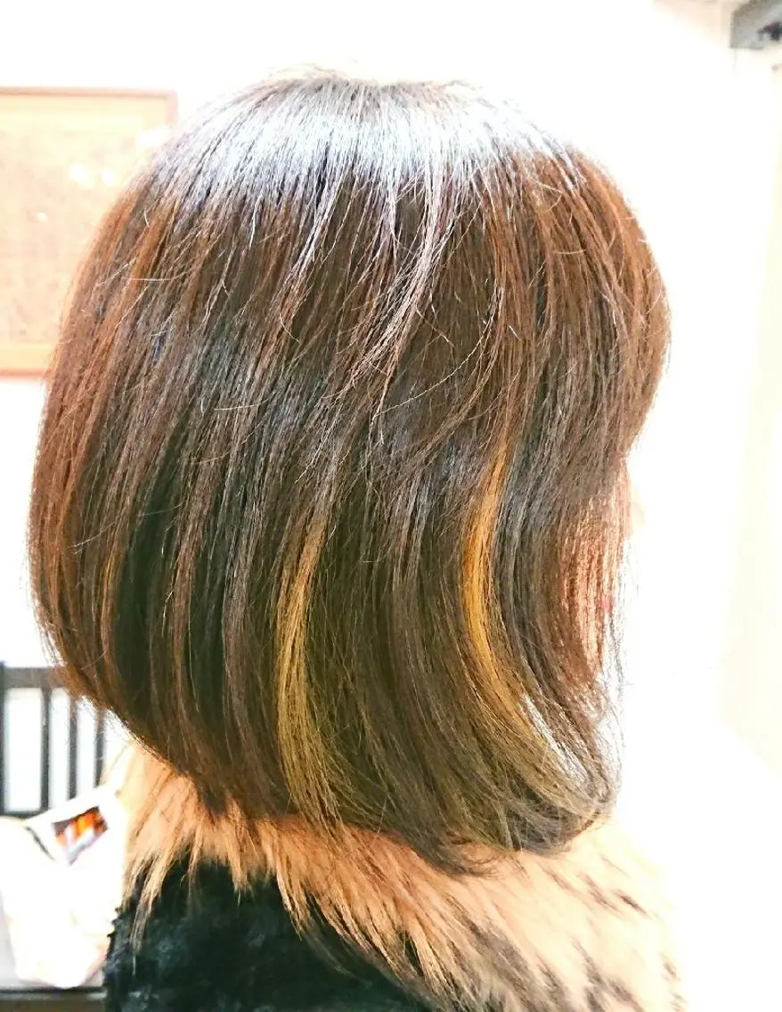ショート ハイライト 渡辺 康行のヘアスタイル