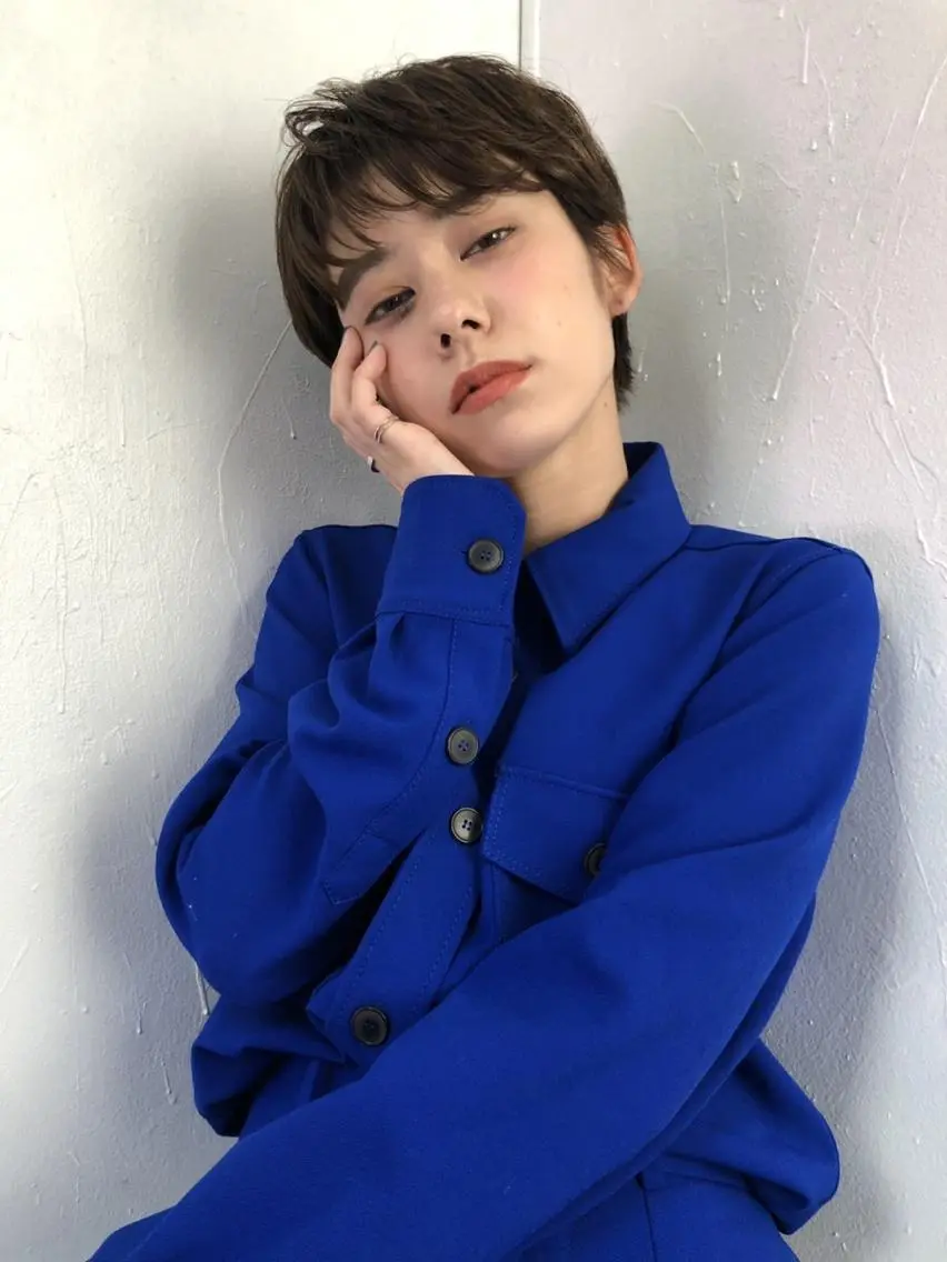 ショート カット トリートメント 一ノ瀬 暁のヘアスタイル