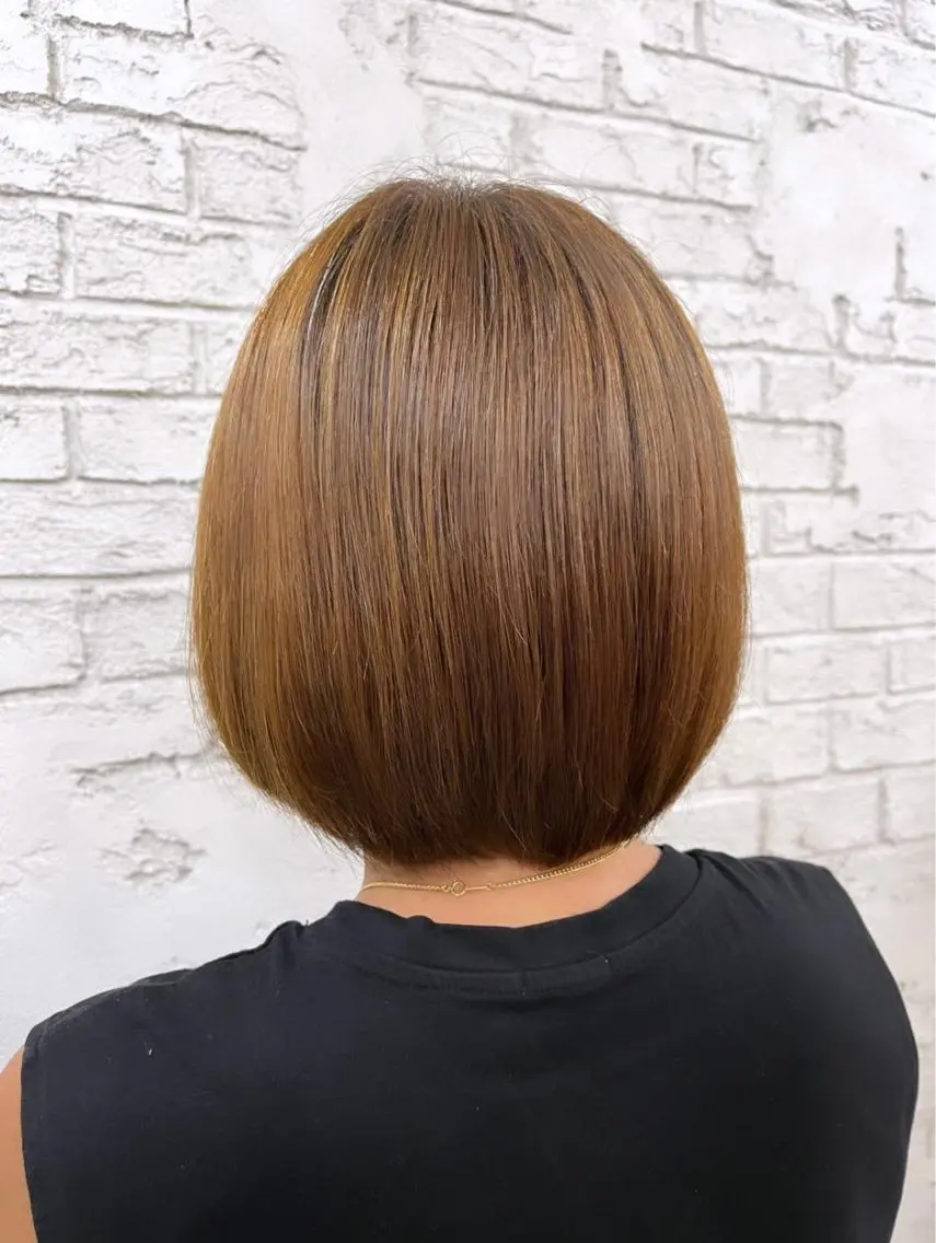 ショート 🪽髪質改善縮毛矯正 🤍MIU🤍のヘアスタイル