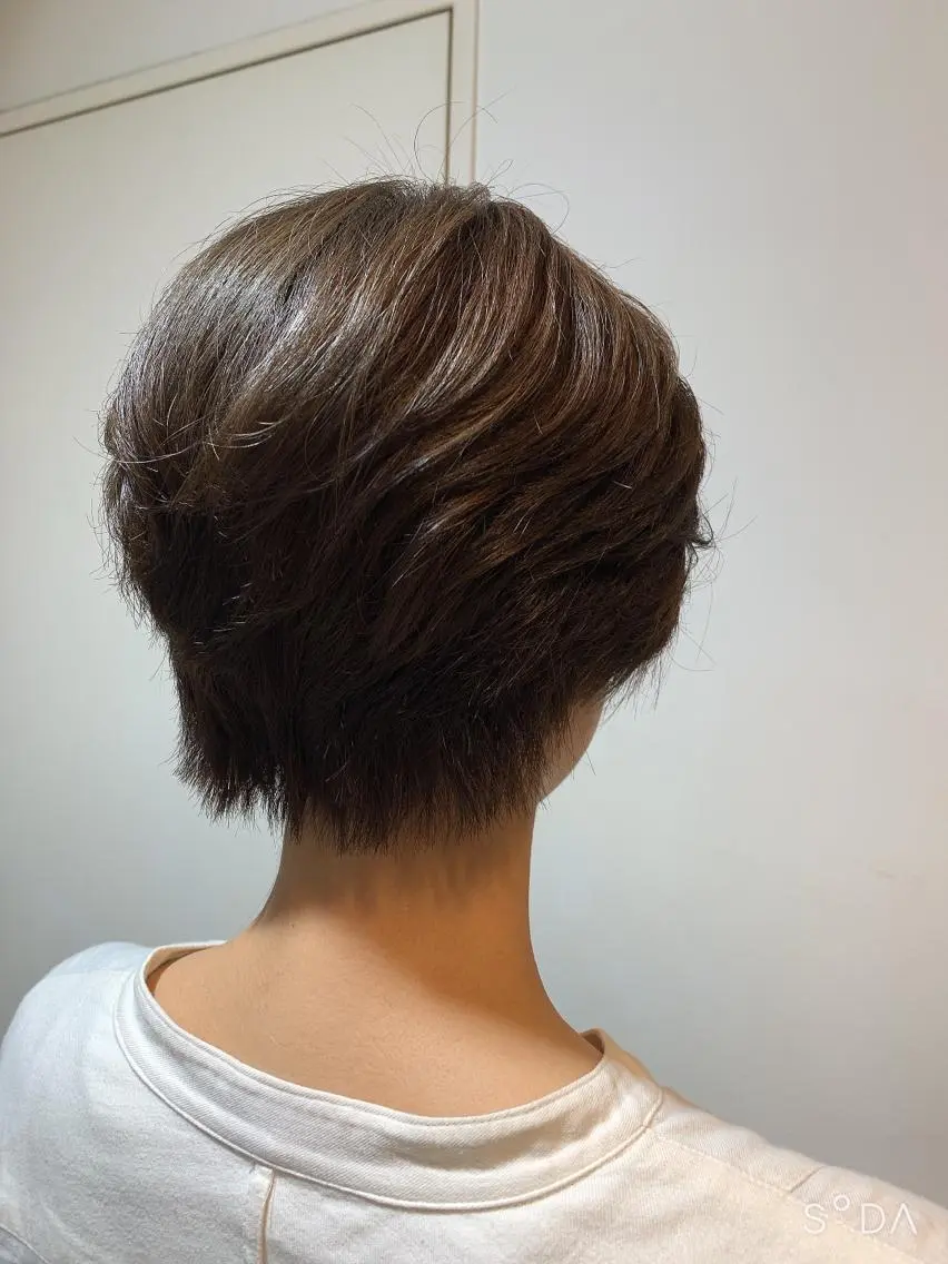 ショート ヘアアレンジ 韓国🇰🇷 ✂︎hair 内田愛のヘアスタイル