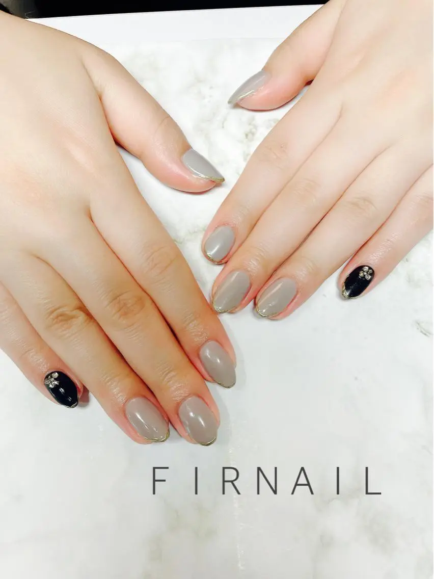 ネイル ラメ(グリッター) ハンドネイル ハンドケア fir_ nail_のネイルデザイン