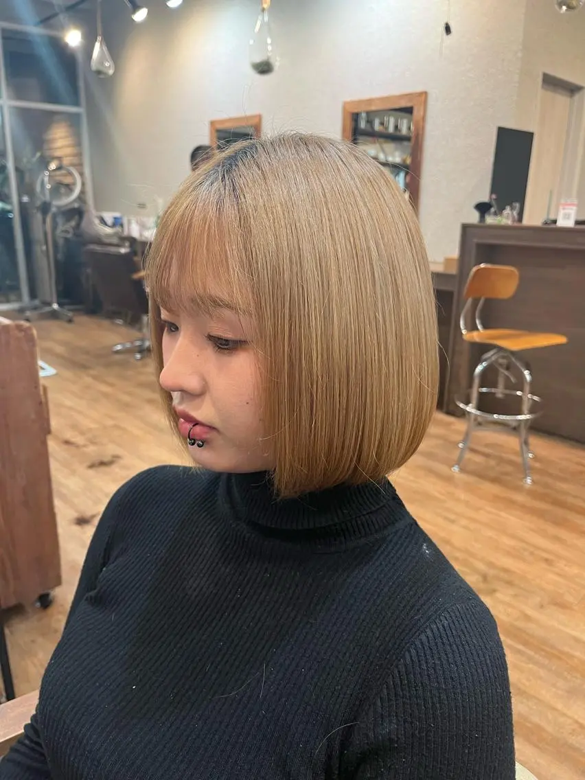 ミディアム ボブ こじま しょういちのヘアスタイル