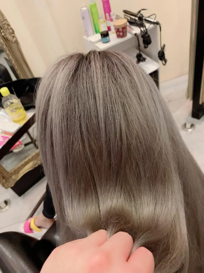 ロング カラー カット ヘアカラー トリートメント 💎JADE GRACE💎のヘアスタイル