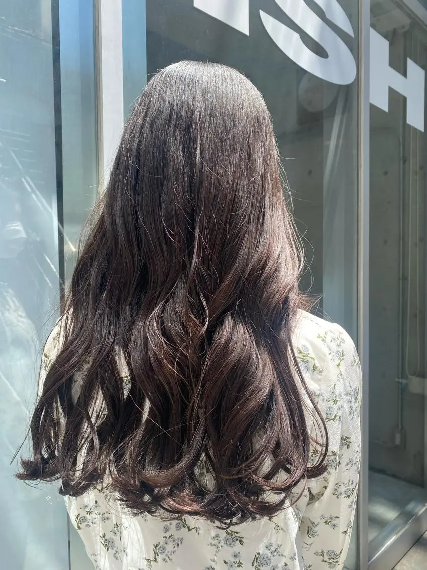 ロング 🌈🧡ヤマダ ヒロナ🌈🧡のヘアスタイル