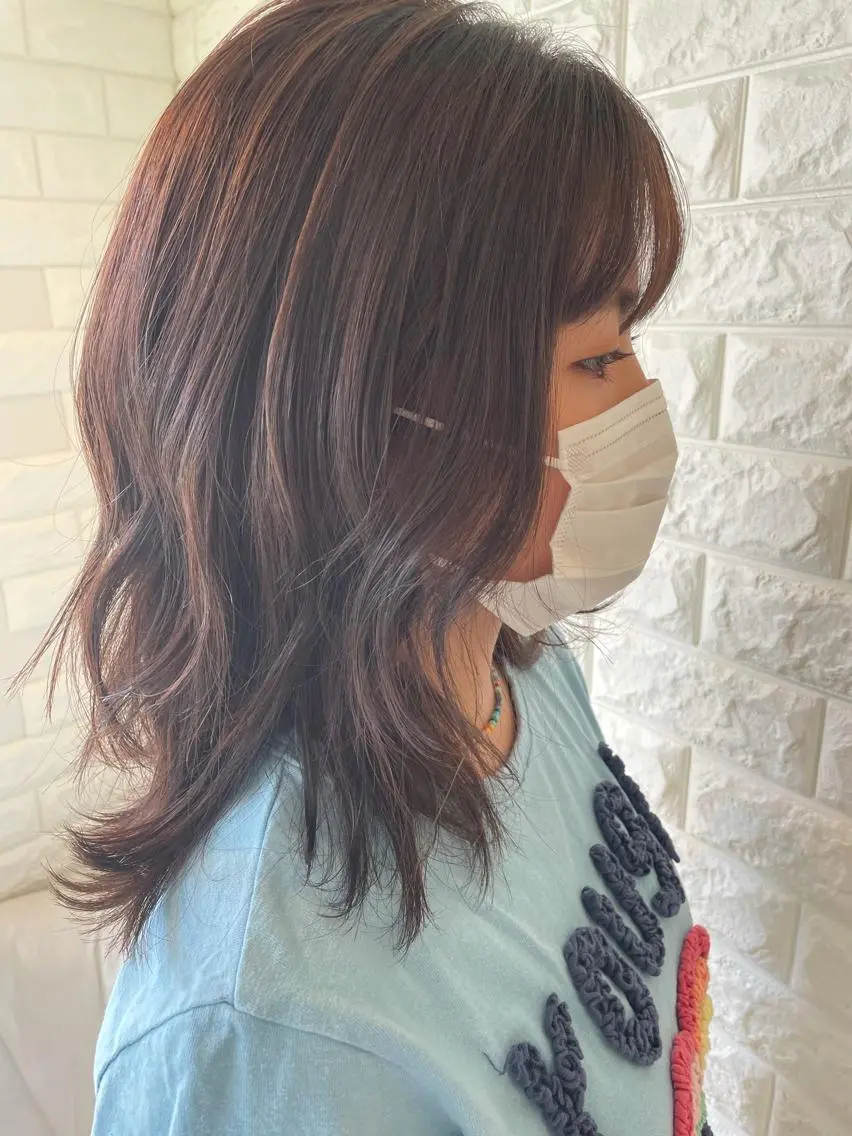 ミディアム ヘアカラー トリートメント 英語ok sohee ソヒ 305号室のヘアスタイル