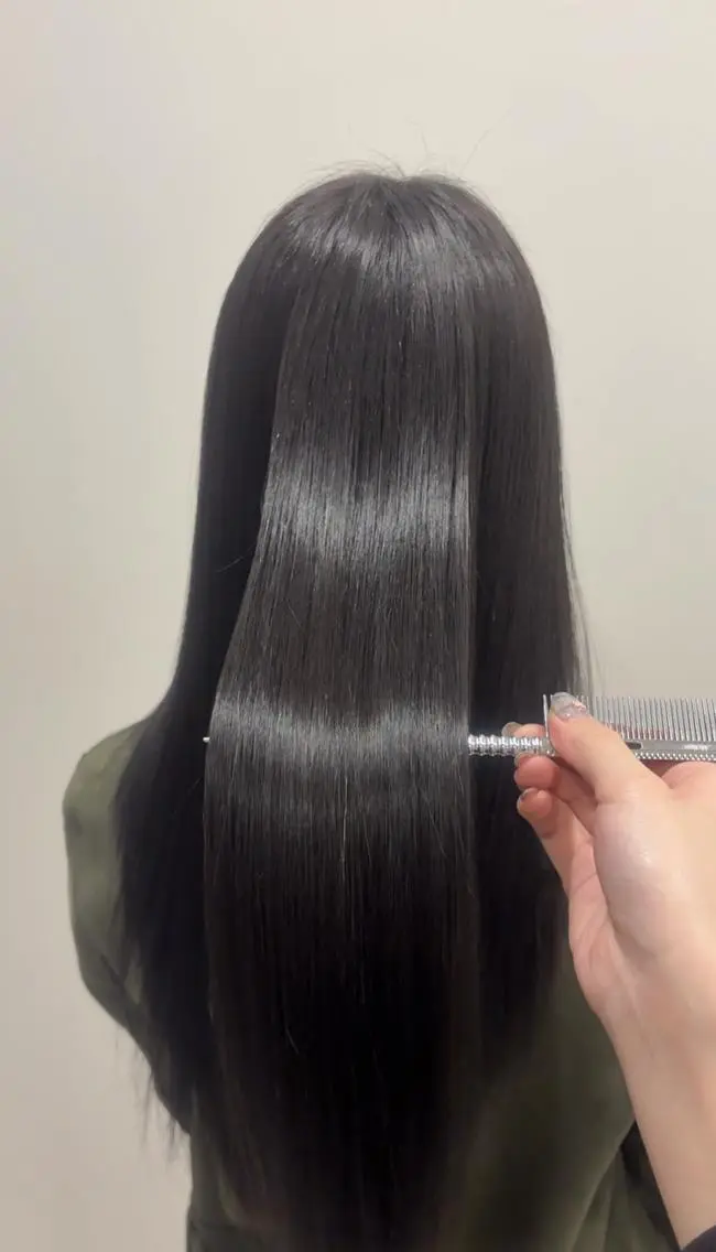ミディアム カラー カット ヘアカラー トリートメント 柔らかハイトーン/ 美髪💙ྀི/ミナルのヘアスタイル