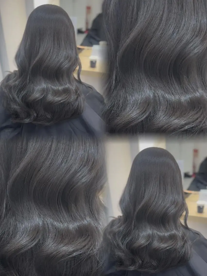 ミディアム カラー L.E.M 仙台のヘアスタイル