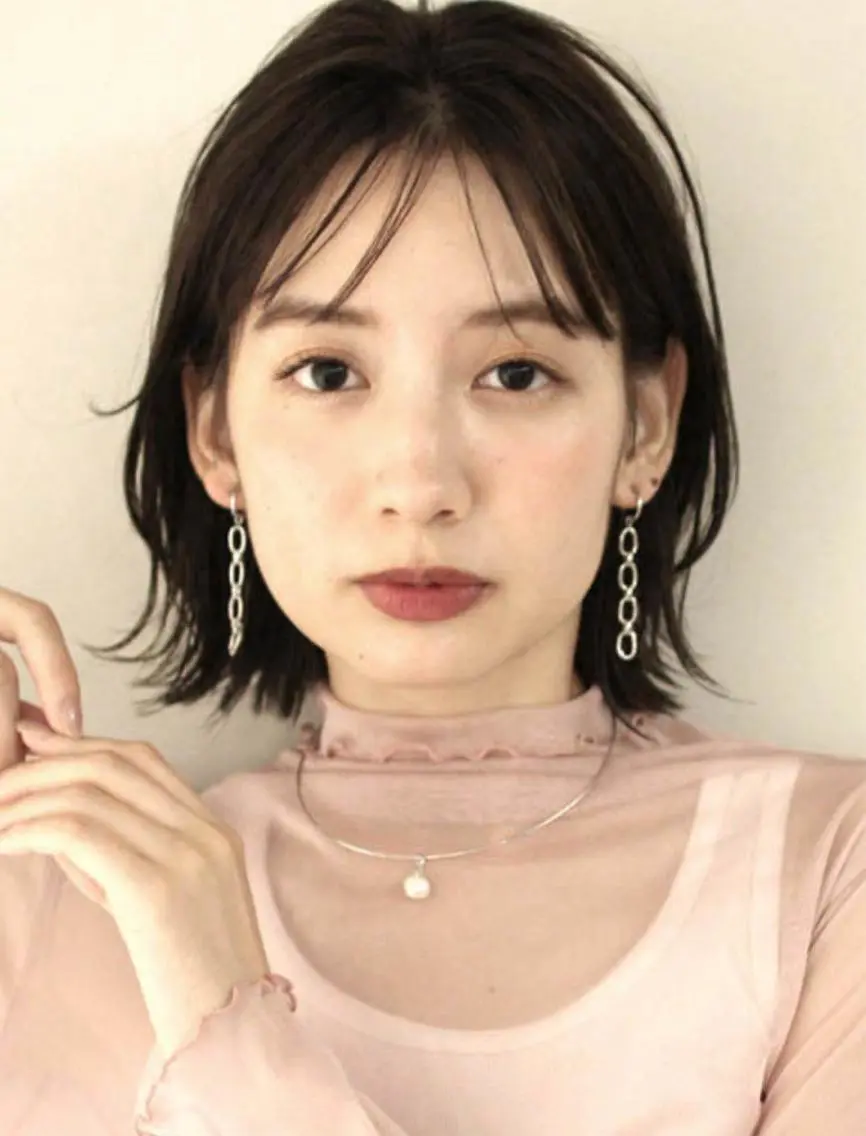 ミディアム 似合わせカット/ カラー🌼松原 寿花のヘアスタイル