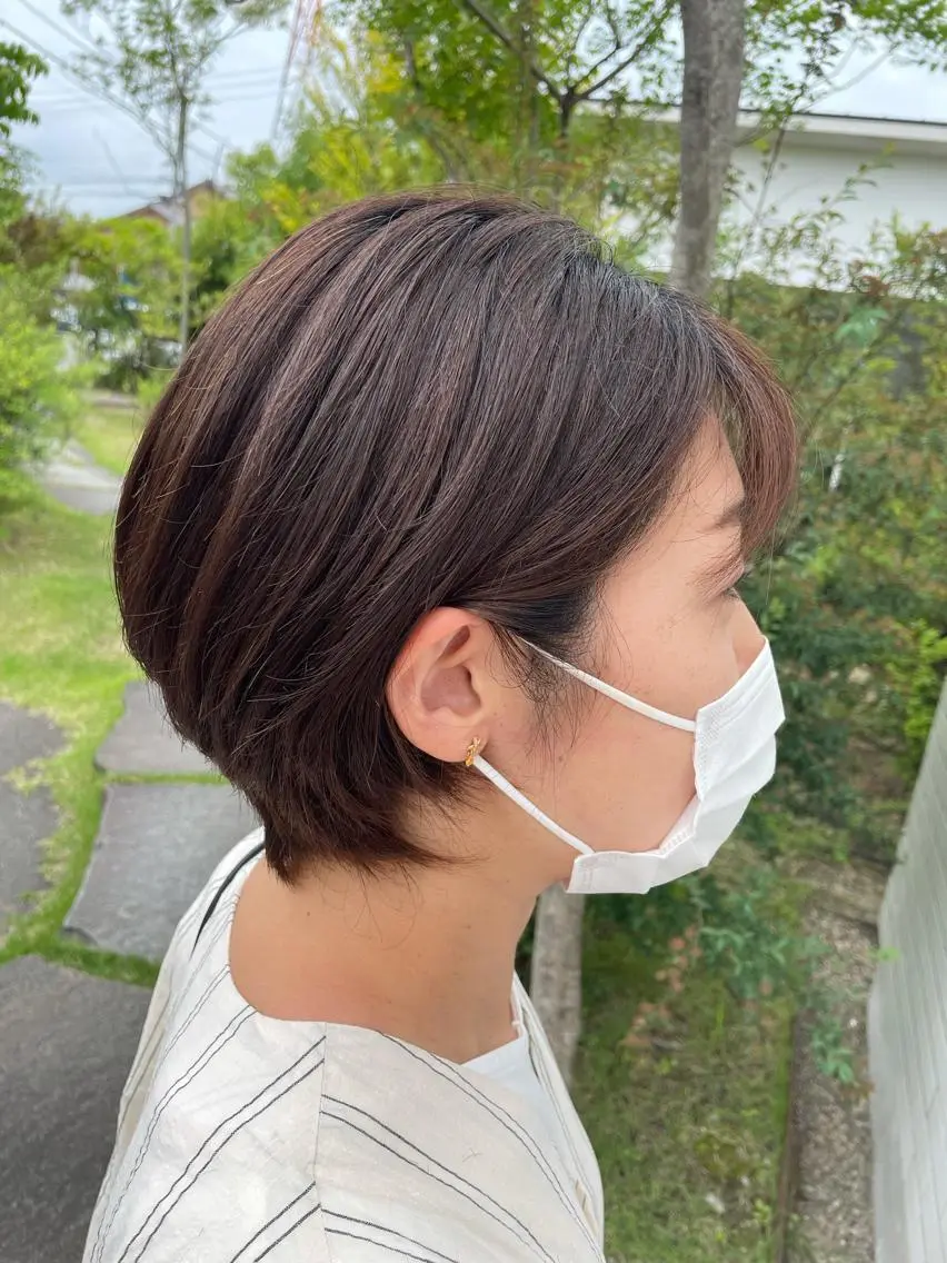 ショート 稲熊 あみのヘアスタイル