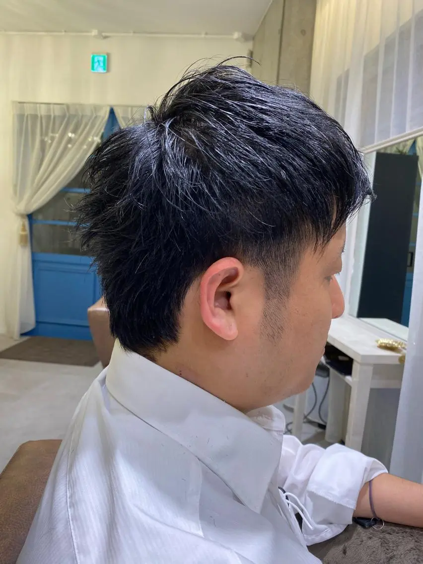 メンズ 大久保 優香のヘアスタイル