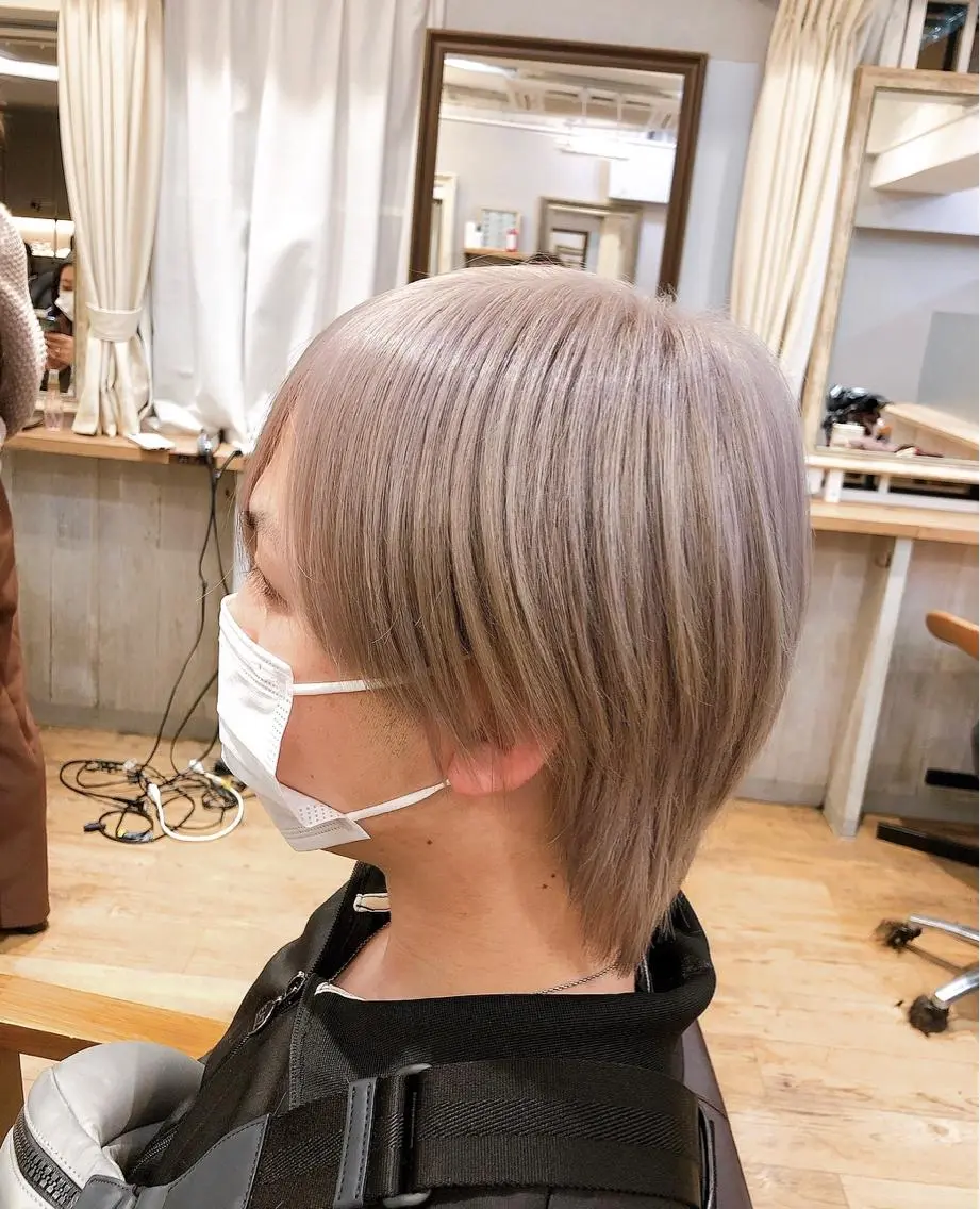 カラー メンズ 艶髪💫透明感💖 Sato Toyoのヘアスタイル