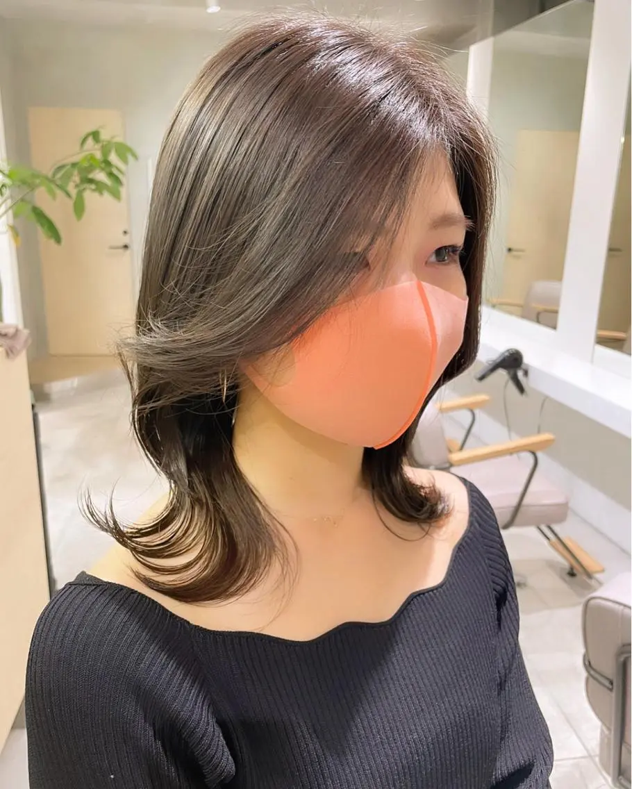 ミディアム 銀座/レイヤーカット 🤍内野すみれのヘアスタイル
