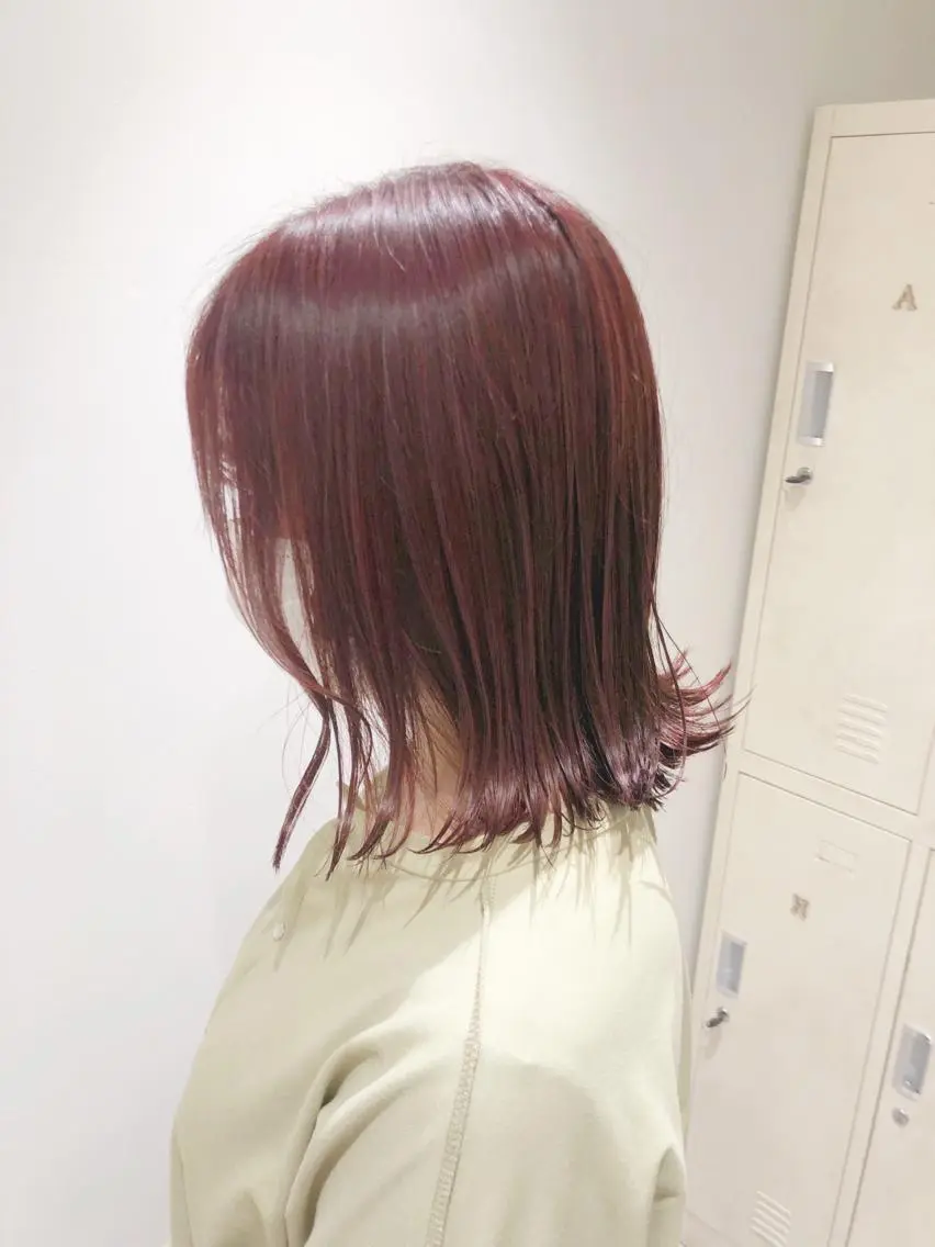 ミディアム カット ヘアカラー トリートメント 似合わせかわいい カット【店長】珱翔のヘアスタイル