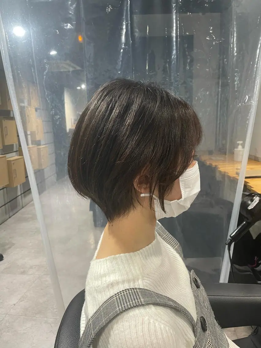 セミロング カラー カット ヘアカラー 縮毛矯正 トリートメント ヘッドスパ ヘアセット 🦋ハイトーンボブ ショート🦋トシキのヘアスタイル