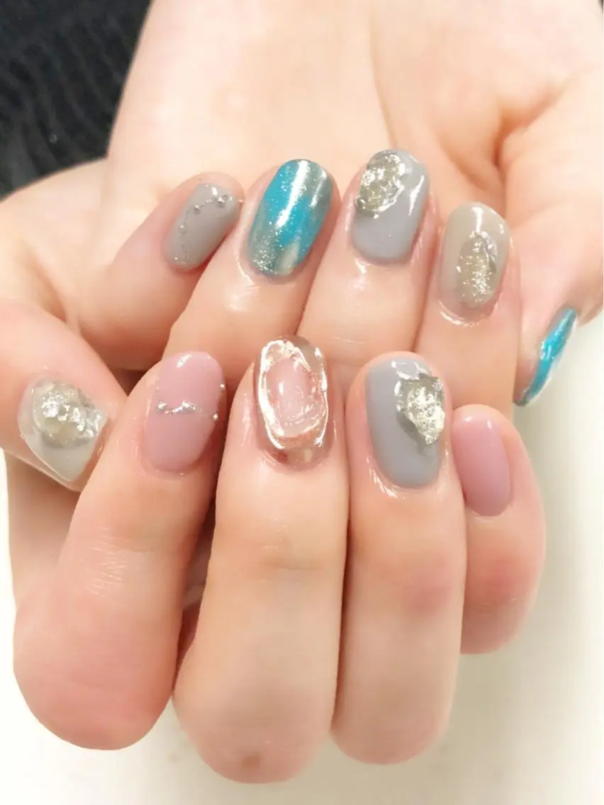 ネイル ニュアンスネイル KIREIE NAILSのネイルデザイン