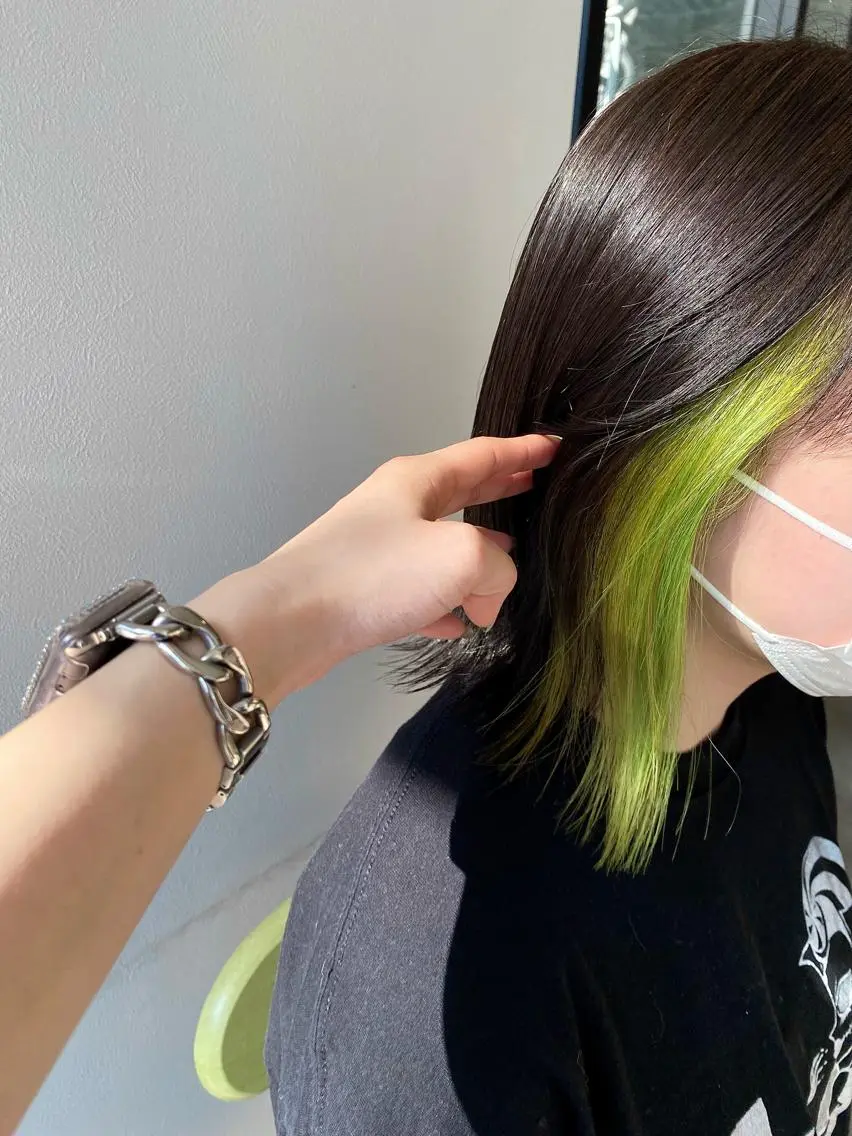 ミディアム カラー カット ヘアカラー オスズ 🎀´-のヘアスタイル