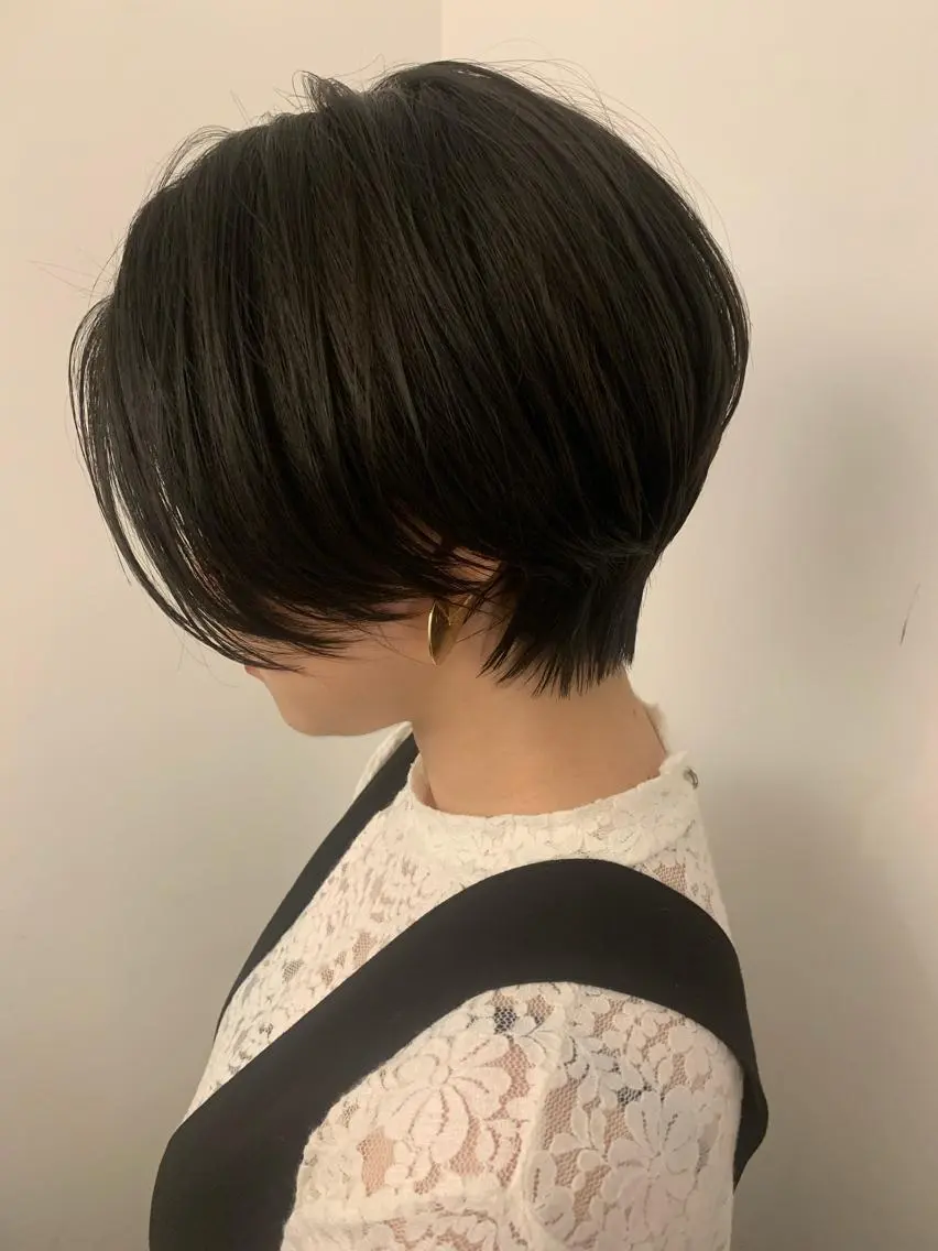 ショート カラー パーマ カット Bianca 代表 硲 貴亮【東武練馬】のヘアスタイル