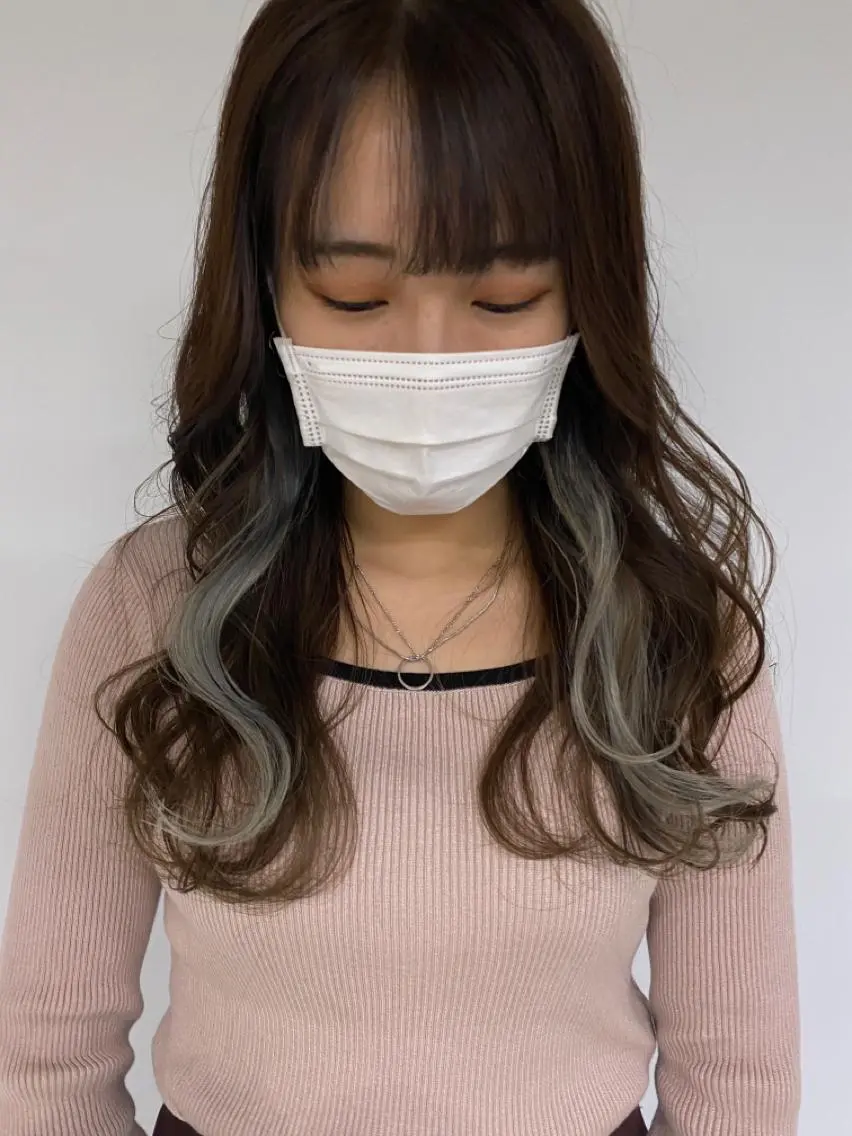 ロング カラー KOOKI スティードトーキョーのヘアスタイル
