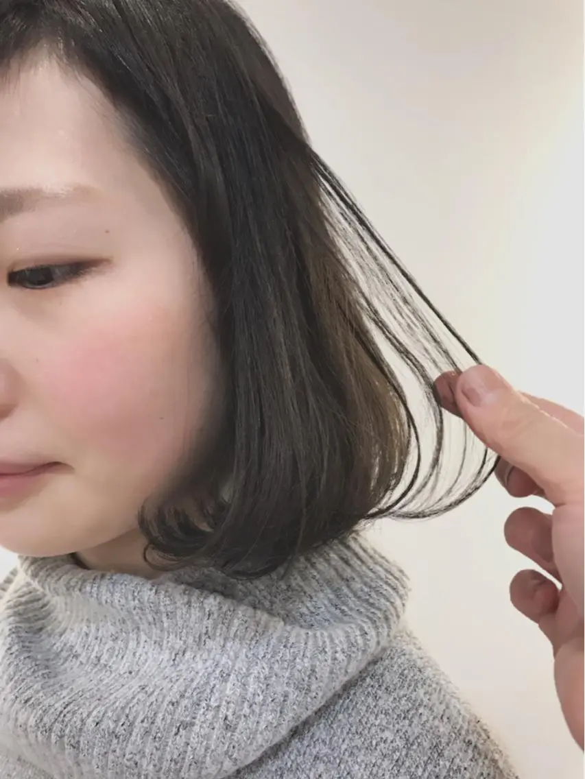 ショート カラー イルミナカラー ri saのヘアスタイル