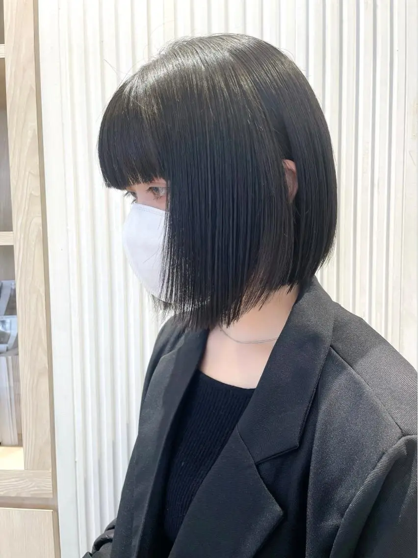 ミディアム カラー カット ヘアカラー トリートメント haru/レイヤー/ ウルフのヘアスタイル