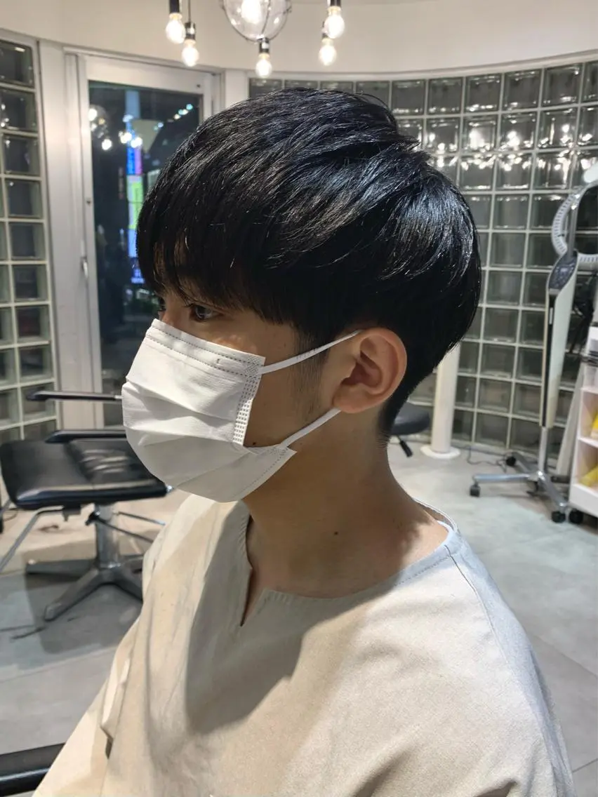 メンズ マッシュ カット クレハ :)のヘアスタイル