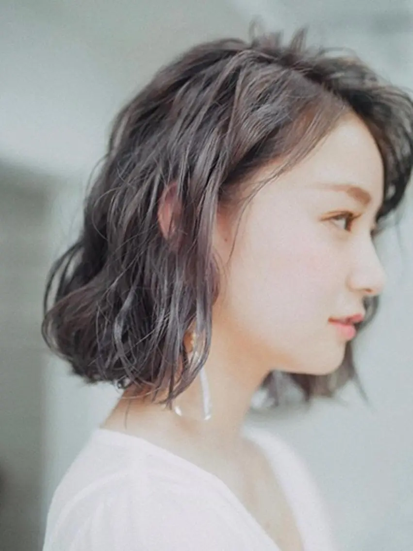 ミディアム カラー パーマ 【公式】amble luxe池袋東口🩷のヘアスタイル