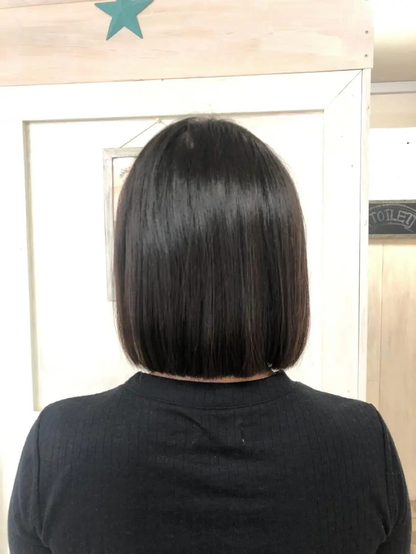 ショート ボブ 長岡 有里のヘアスタイル