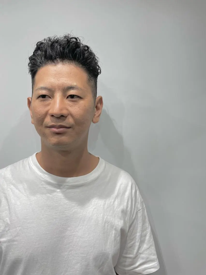 ショート パーマ メンズ メンズパーマ 💈メンズパーマ💈 ナカザワ リョウのヘアスタイル