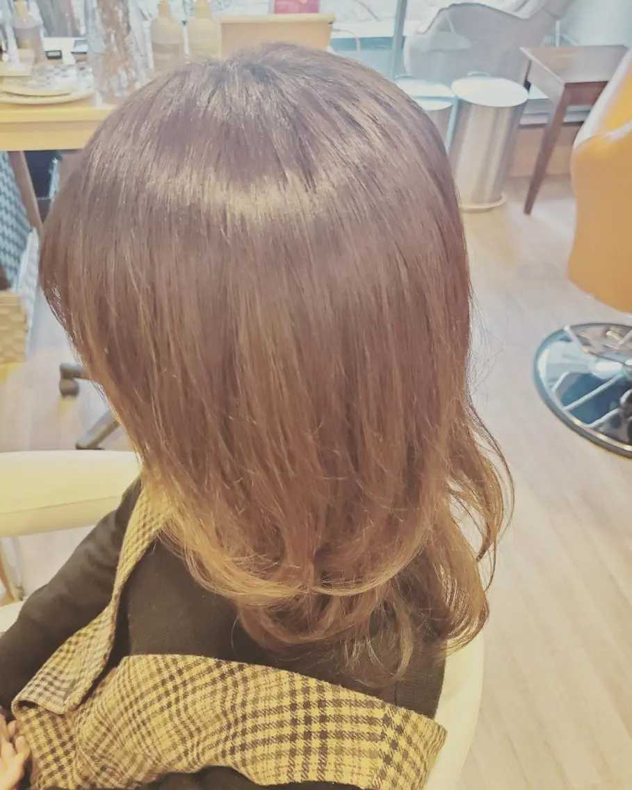 ミディアム spa hair ark 富井直美のヘアスタイル