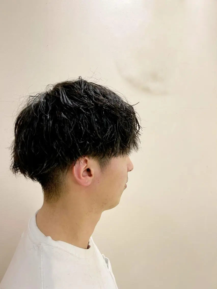 パーマ メンズ デザインカラー/ 推しの配色 肥後のヘアスタイル
