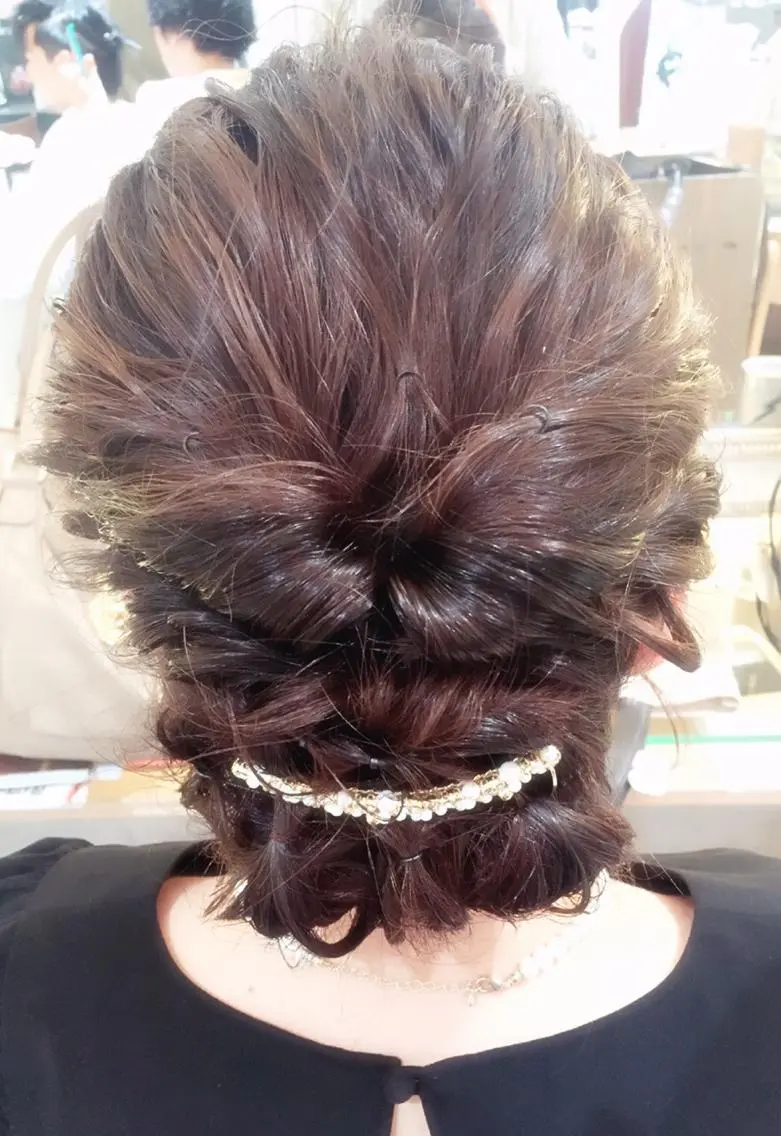 ヘアアレンジ 結婚式・ブライダル 🍊新宿南口🍊 ERINAのヘアスタイル