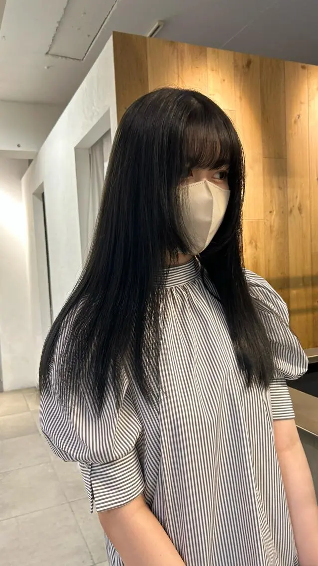 ロング カラー オリーブカラー ヘアカラー ❕マンツーマン施術❕ 🍊Moemiのヘアスタイル