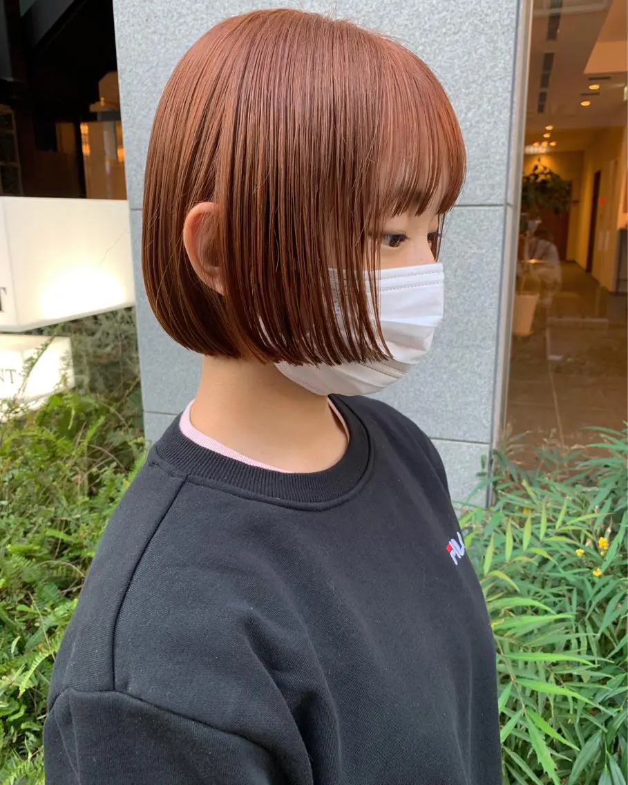 ショート カラー ヘアカラー トリートメント アンニュイヘア🪽 ayumiのヘアスタイル