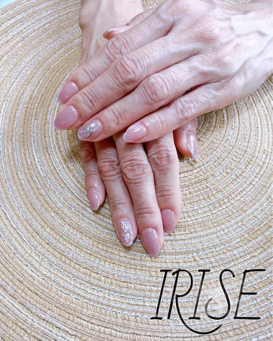 ネイル シンプルネイル salon de iriseのマツエク・マツパデザイン