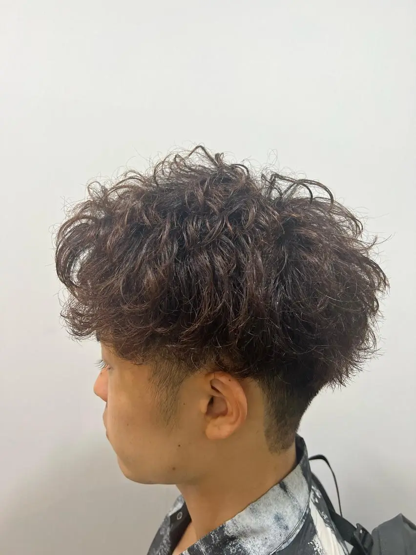 メンズ メンズパーマ 🧸メンズ専門🧸 蛯名修人のヘアスタイル