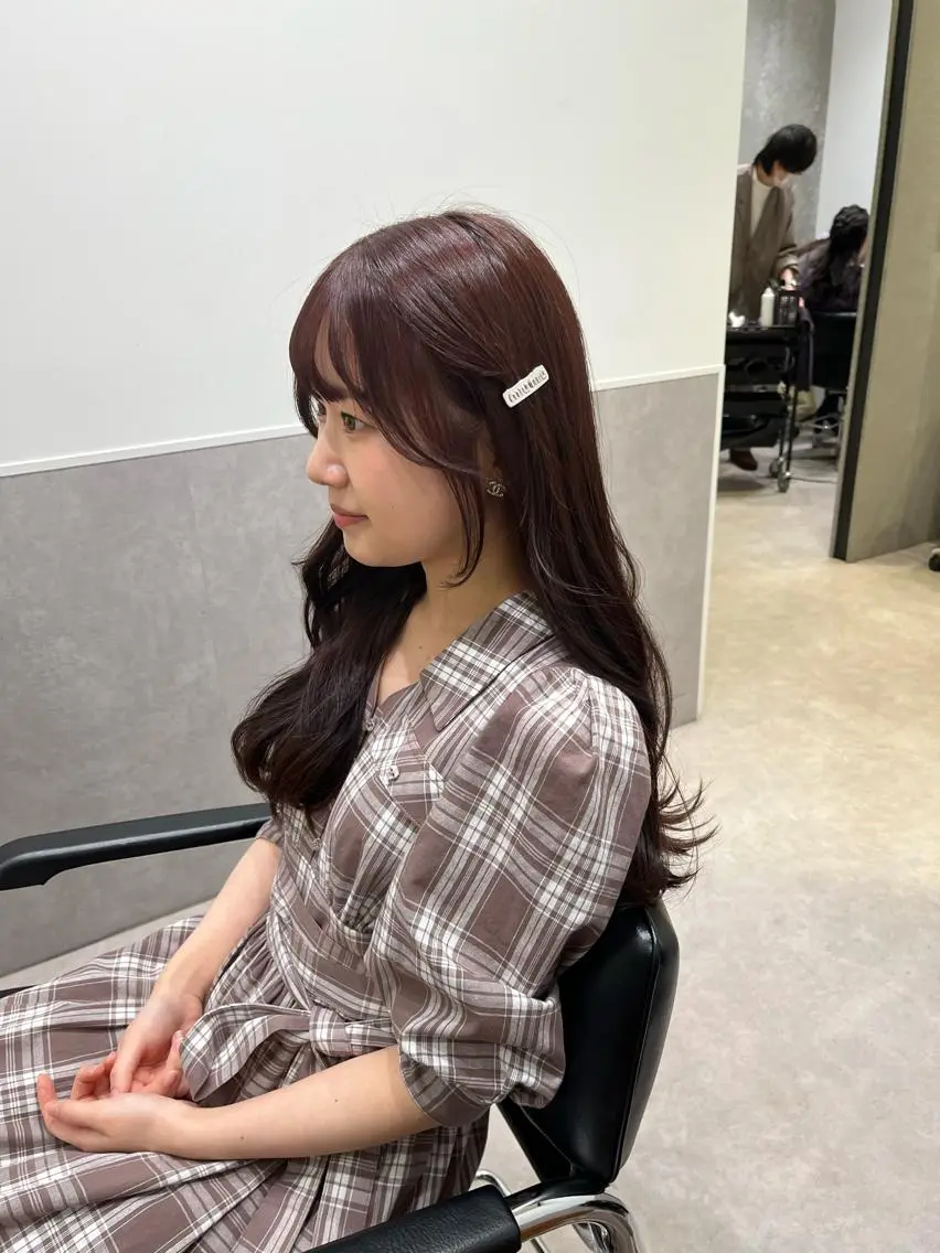 ロング カラー ヘアカラー トリートメント 𝒢𝒾𝓇𝓁𝓎 ⑅　𝓎𝓊𝓀𝒶のヘアスタイル