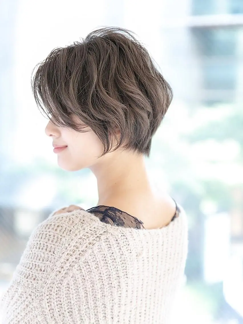 ショート カット トリートメント ヘッドスパ 似合わせカット 銀座/アライ カズヤのヘアスタイル