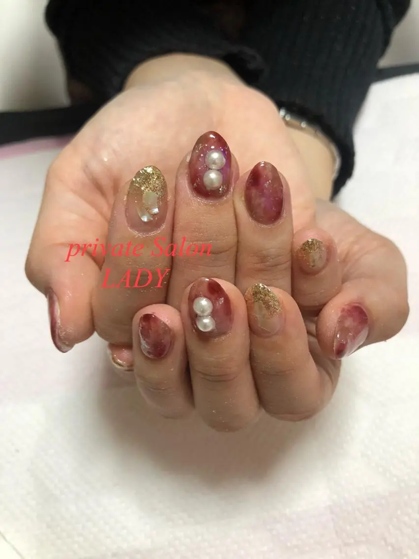 ネイル ハンドネイル 桜田 麻菜のネイルデザイン