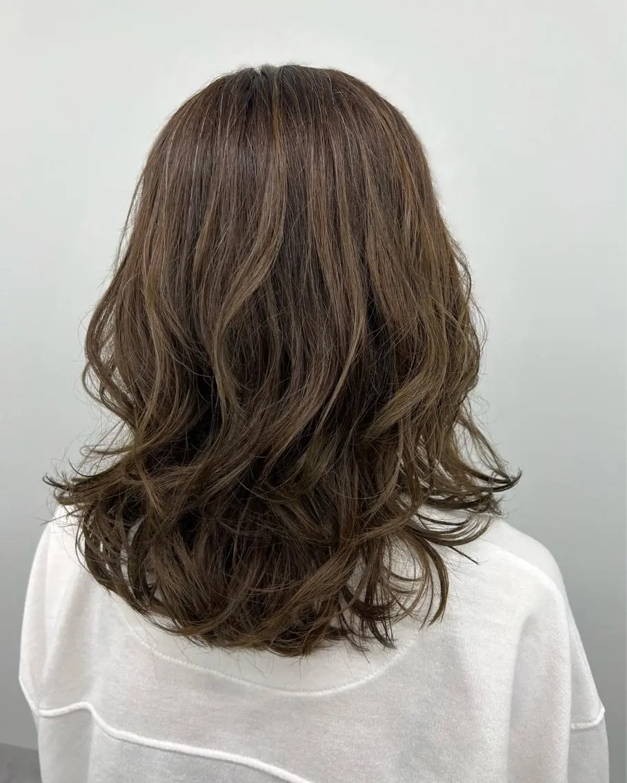 カラー パーマ MYRTLE Mifūのヘアスタイル