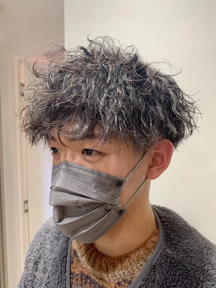 ショート 失敗しないパーマ 稲葉/草薙のヘアスタイル