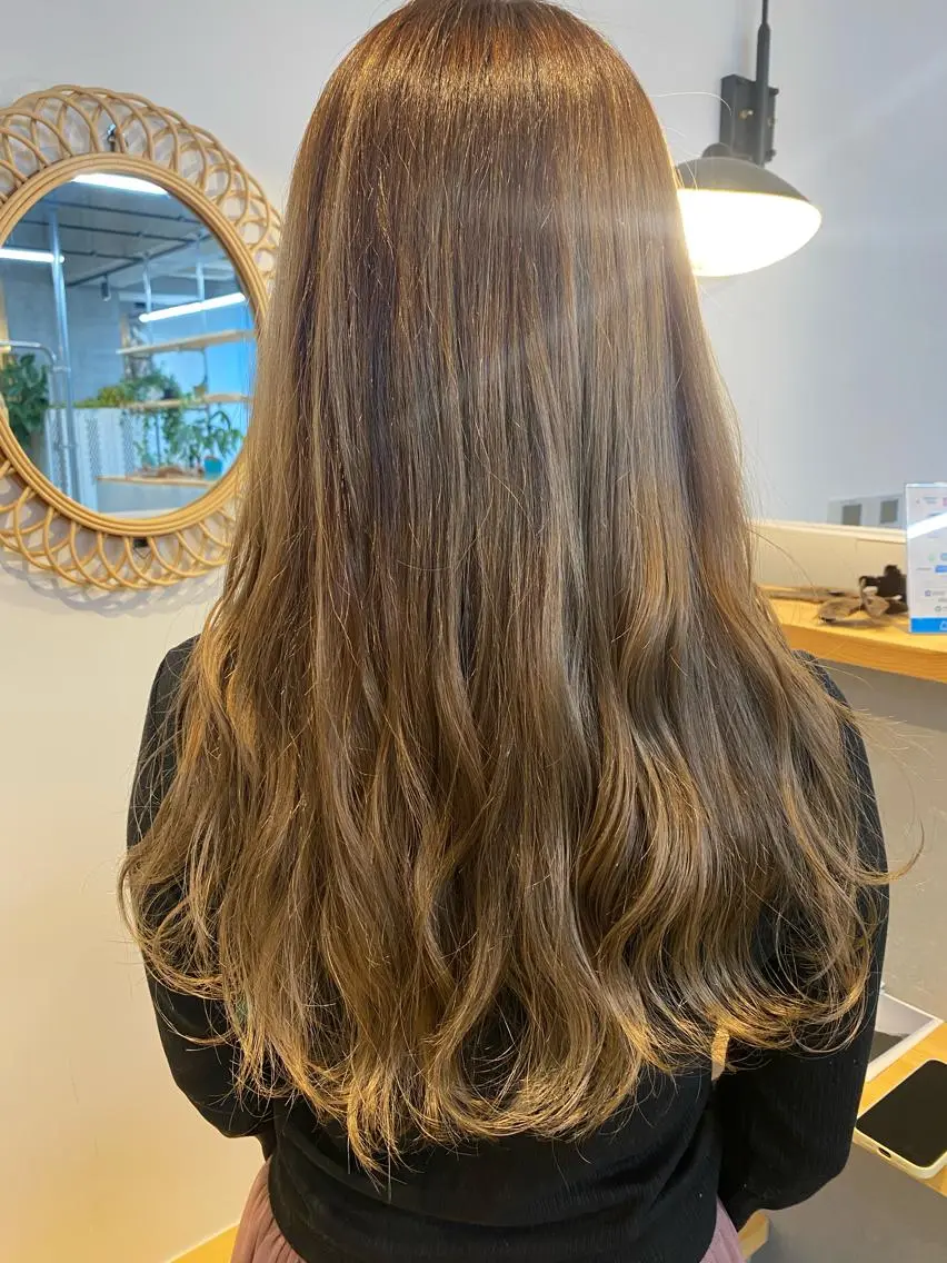 ロング カラー カット ヘアカラー 🌼ハイライト透明感 🌼maiのヘアスタイル