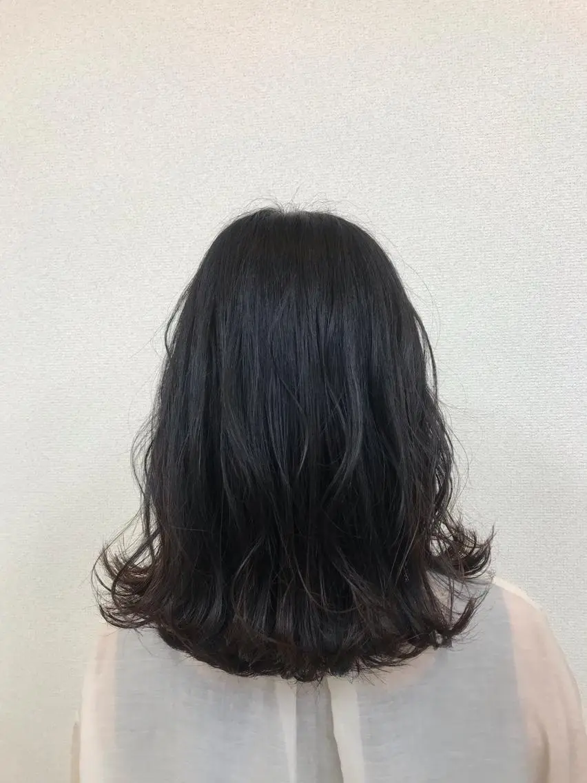 ミディアム もりたみかこ 美容師お休み中のヘアスタイル