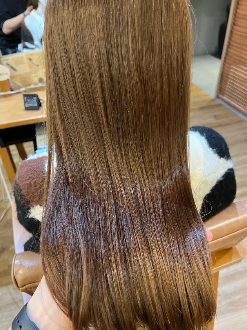 ロング 高田 郁弥のヘアスタイル