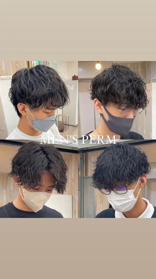 パーマ メンズ HIKARU店長/ ✨️髪質改善のヘアスタイル