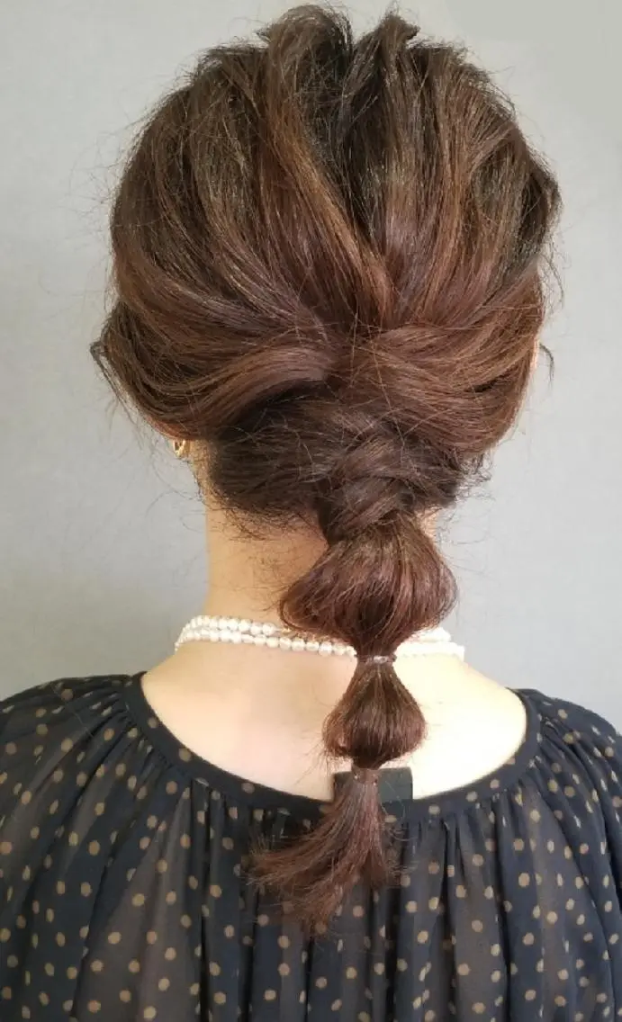 ミディアム 水口 正登のヘアスタイル