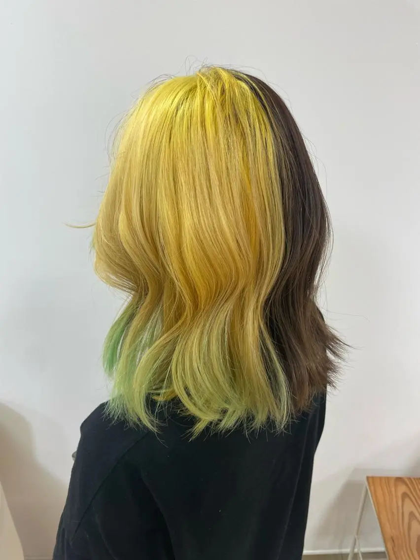 ミディアム カラー カット ヘアカラー ヘッドスパ ヘアセット モデル様募集中 /REIRIのヘアスタイル