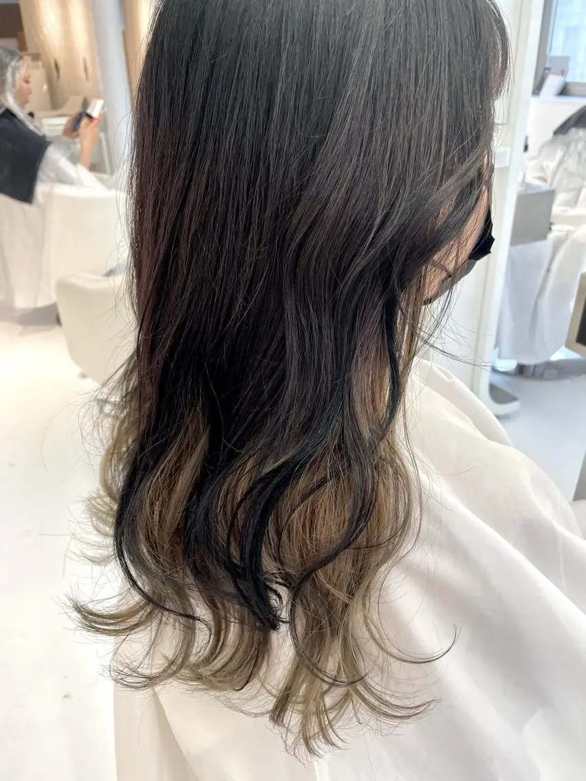 ロング カラー 💈髪質改善メニュー 佐藤 萌💈のヘアスタイル