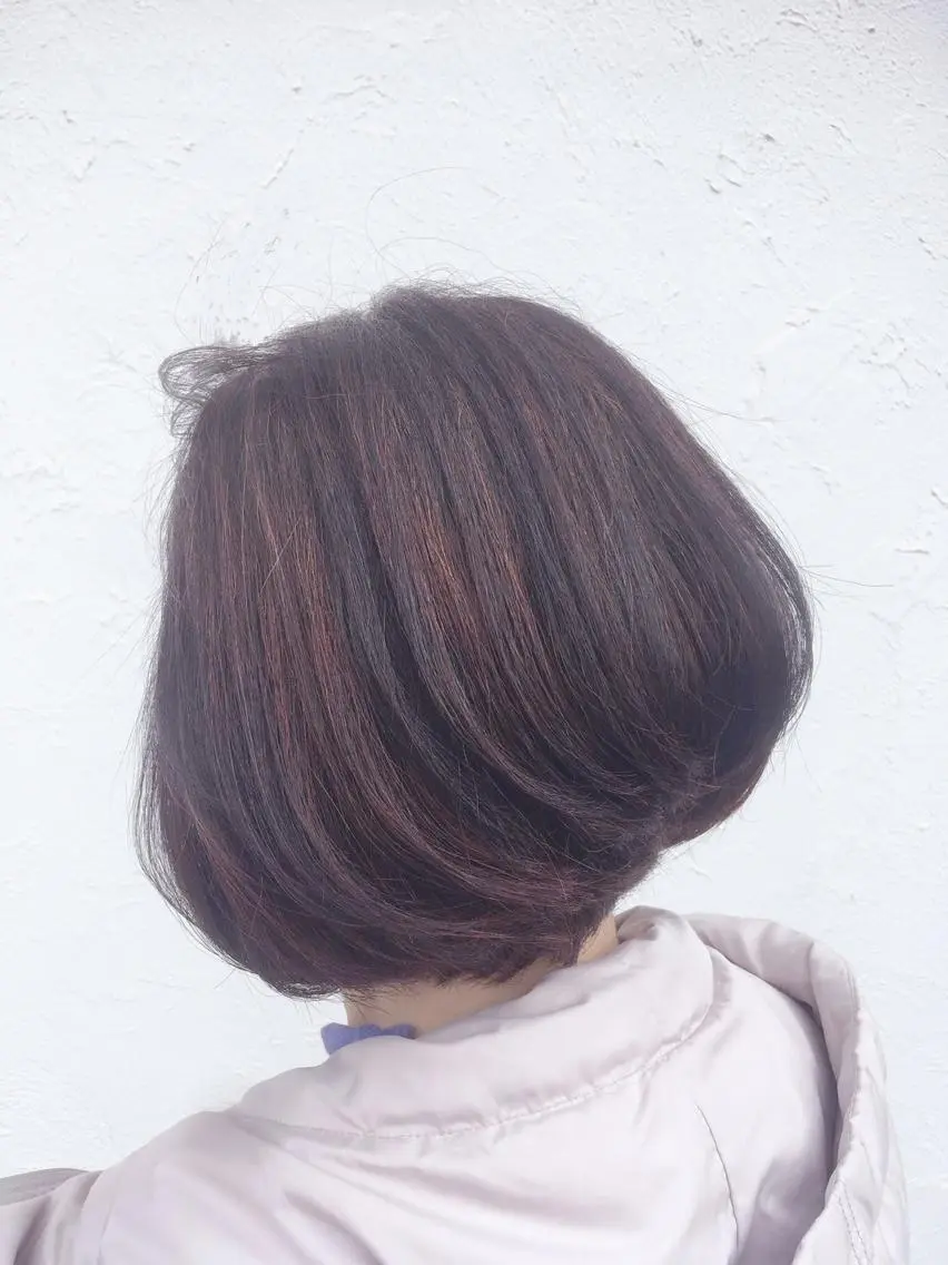 ショート カラー カット ヘアカラー トリートメント Le rond吹田店のヘアスタイル
