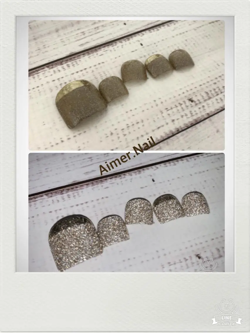 ネイル フラッシュネイル フットネイル フットネイル Aimer. Nailのネイルデザイン
