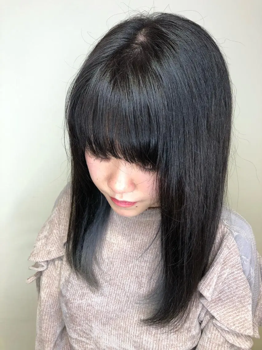 セミロング カラー ブリーチ ダブルカラー グレージュ カット ヘアカラー トリートメント メンズヘア特化 崎田 成人のヘアスタイル
